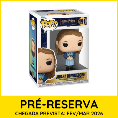 Figura Funko Pop! Ariana Dumbledore Harry Potter na caixa