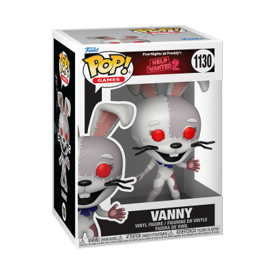 Funko Pop! Vanny do jogo Five Nights at Freddy's na caixa