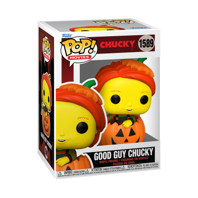 Funko Pop! Good Guy Chucky número 1589 em embalagem