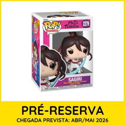 Figurinha Funko Pop! Sagiri Hells Paradise em caixa