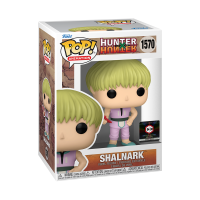 Figura Pop! de vinil do personagem Shalnark de Hunter x Hunter em embalagem