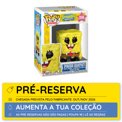 Figura Funko Pop de SpongeBob SquarePants em caixa