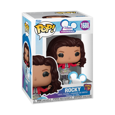 Figura Funko Pop! Rocky da série Shake It Up na embalagem