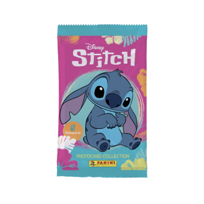 Pacote de cartas colecionáveis Disney Stitch com personagem Stitch