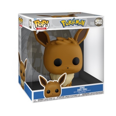 Figura Funko Pop Pokémon Eevee na caixa