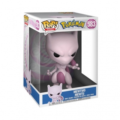 Figura Funko Pop de vinil Mewtwo do Pokémon na caixa