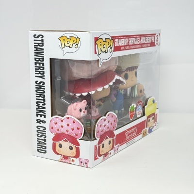 Caixa Pop! Strawberry Shortcake & Custard nº 2 com figuras dentro