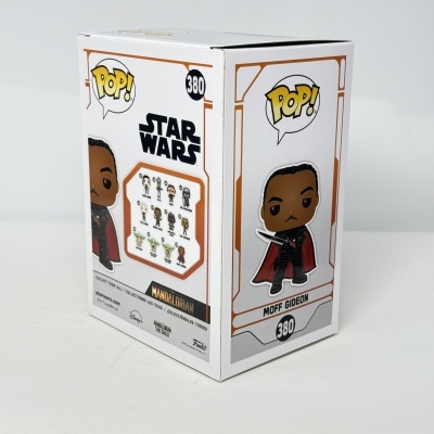 Caixa de figura colecionável POP! Star Wars Moff Gideon