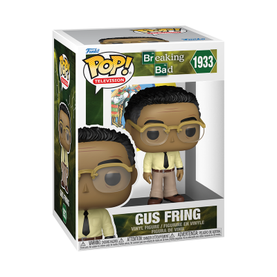 Figura Funko Pop! Gus Fring de Breaking Bad dentro da caixa original