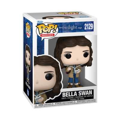 Figura de vinil Funko Pop! Bella Swan da saga Twilight na caixa.