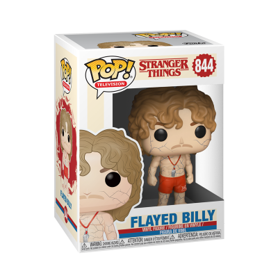 Figura Funko Pop Flayed Billy Stranger Things na caixa original