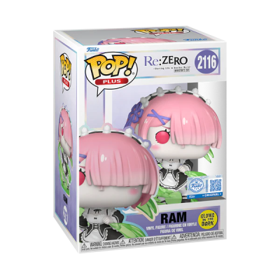 Figura Funko Pop! Plus Ram Re:Zero número 2116 na caixa