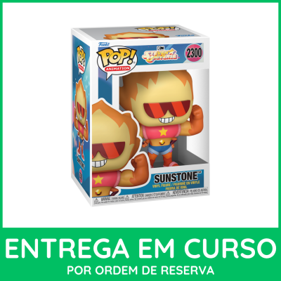 Caixa de figura de vinil Pop! Animation Sunstone da série Steven Universe