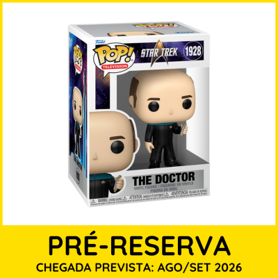 Funko Pop! The Doctor Star Trek 1928 em caixa transparente