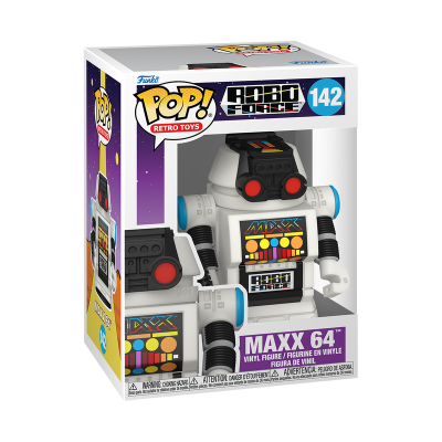 Figura de vinil Maxx 64 da Funko Pop! Retro Toys na embalagem
