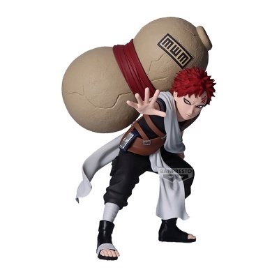 Figura de ação Gaara Naruto com ânforas grandes nas costas