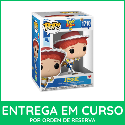 Figura Funko Pop Jessie Toy Story 5 na caixa