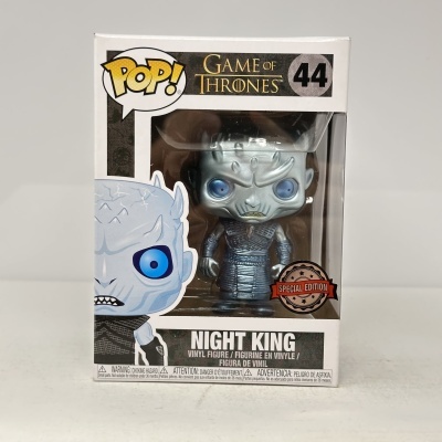 Figura Night King da coleção POP! Game of Thrones na caixa