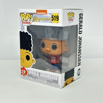 Funko Pop Gerald Johanssen Hey Arnold! número 519 na embalagem