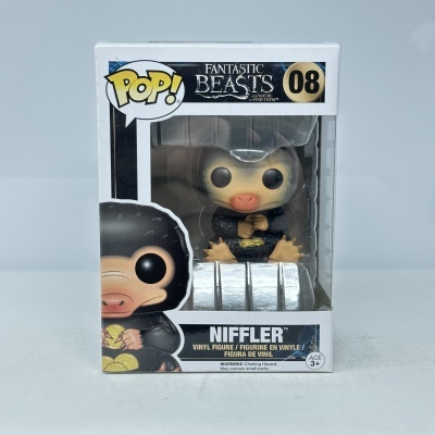 Figura de vinil Pop! Niffler de Fantastic Beasts na caixa