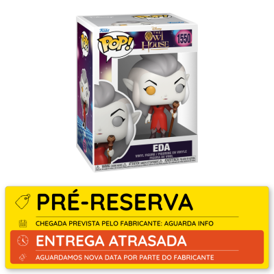 Figura Funko Pop de vinil Eda da série The Owl House em caixa