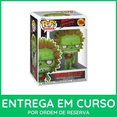 Figura Funko Pop! de vinil Zombie Trash em caixa com design Return of the Living Dead.