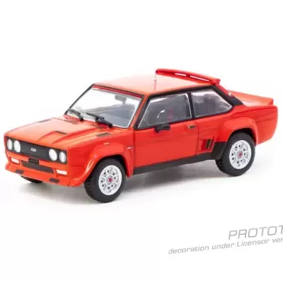 Miniatura de carro desportivo clássico vermelho com detalhes em negro