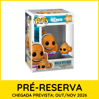 Funko POP! figuras de Marlin e Nemo em embalagem