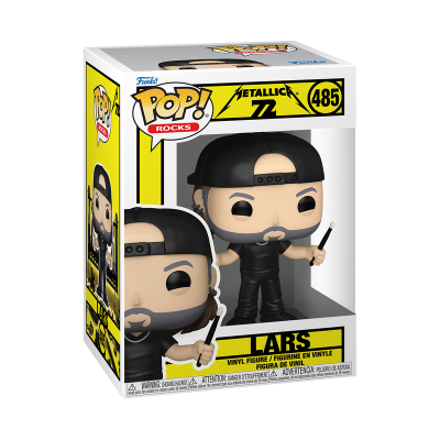 Figura de vinil Funko Pop Lars Metallica 77 com caixa