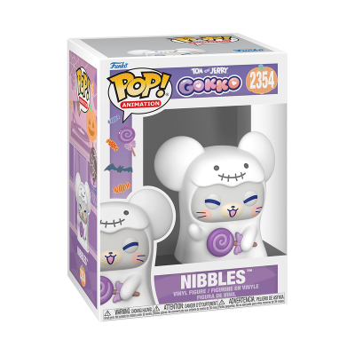 Caixa Funko Pop! Animation da figura Nibbles da série Tom and Jerry GOKKO
