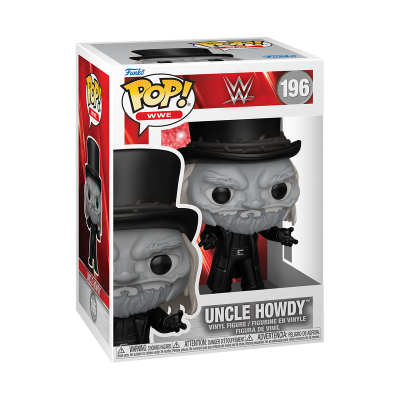 Funko Pop WWE Uncle Howdy figura de vinil na caixa