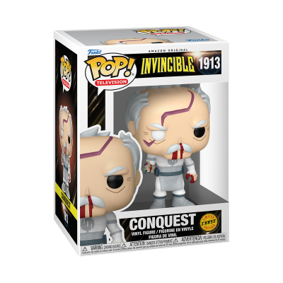 Figura Funko Pop Conquest Invincible 1913 na caixa