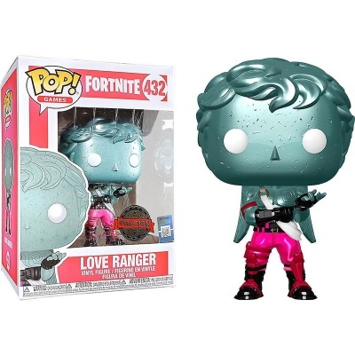Figura Funko Pop Love Ranger Fortnite 432 de vinil com embalagem