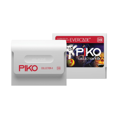 Cartucho de jogo Evercade PIKO COLLECTION 4 e caixa