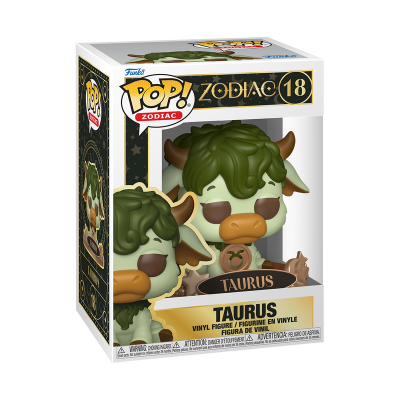 Figura de vinil Funko Pop! Zodiac de Touro dentro da caixa