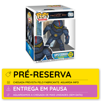 Funko Pop! Pacific Rim Gipsy Danger em embalagem original