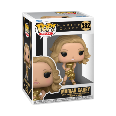 Figura Funko Pop! Rocks Mariah Carey de vinil em embalagem