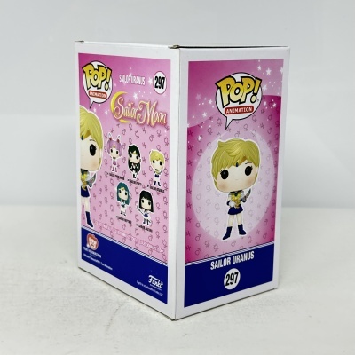Caixa Funko POP! Sailor Uranus com fundo branco