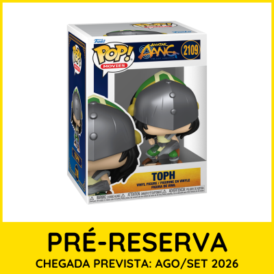 Figura Funko Pop! vinyl Toph Avatar Aang na caixa