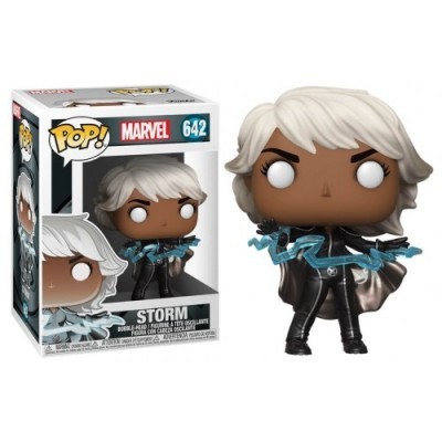 Figura POP! Storm da Marvel com efeito de eletricidade azul