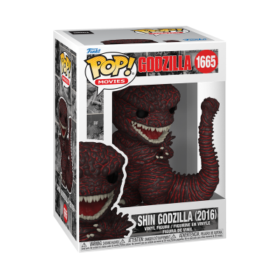 Figura Pop! Godzilla Shin 2016 vinil na caixa