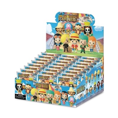 Expositor de clips para sacos com figuras da série One Piece
