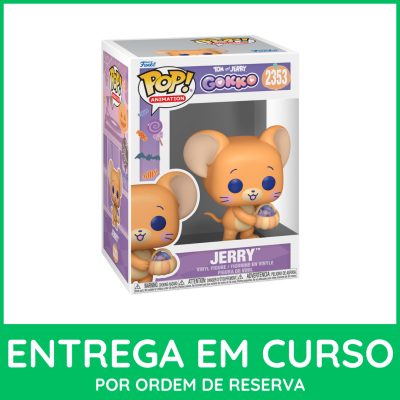 Funko Pop! Jerry Tom and Jerry figura vinil na caixa