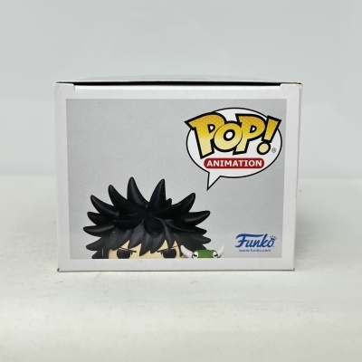 Caixa de Funko Pop com personagem e texto POP! ANIMATION