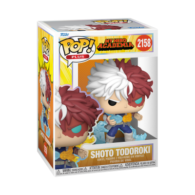 Figura Pop! Plus Shoto Todoroki My Hero Academia na embalagem