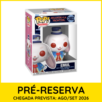 Figura Funko Pop Emul da série Shangri-La Frontier em embalagem de vinil.
