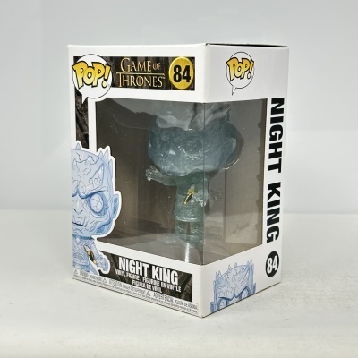 Figura POP! Night King Game of Thrones na caixa com janela transparente