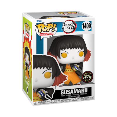 Figura Funko Pop Susamaru Demon Slayer na caixa