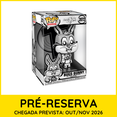 Caixa com figura em vinil Pop! Movies de Bugs Bunny Space Jam