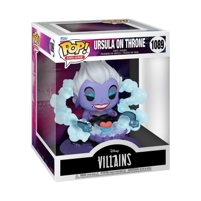 Figura FUNKO POP! Deluxe ursula on throne Disney Villains na caixa